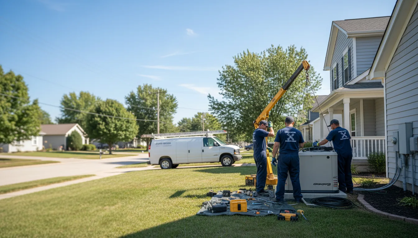 Generator Installation in Mccordsville, IN near me
